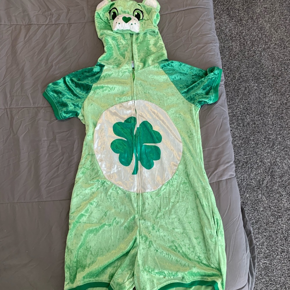Lucky Care Bear Short Sleeve Onesie